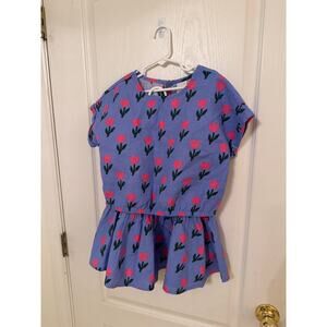 Hanna Andersson Girls Tulip Floral Cottagecore Skirt & Top Set NWOT 8/Medium